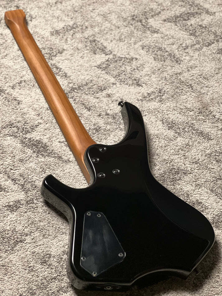 SLX Raptor Model A Headless with Burl Top in Charcoal Burst