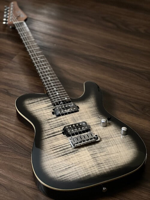 SLX Raven Modern Pro 24 HH in Charcoal Burst with Rosewood FB