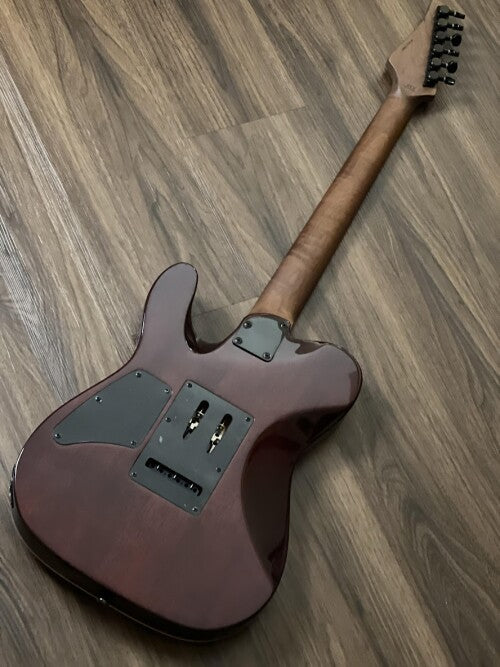 SLX Raven Modern Pro 24 HH in Faded Blue Burst with Rosewood FB