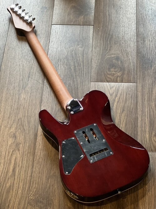 SLX Raven Modern Pro 24 HH in Charcoal Burst with Roasted Maple FB
