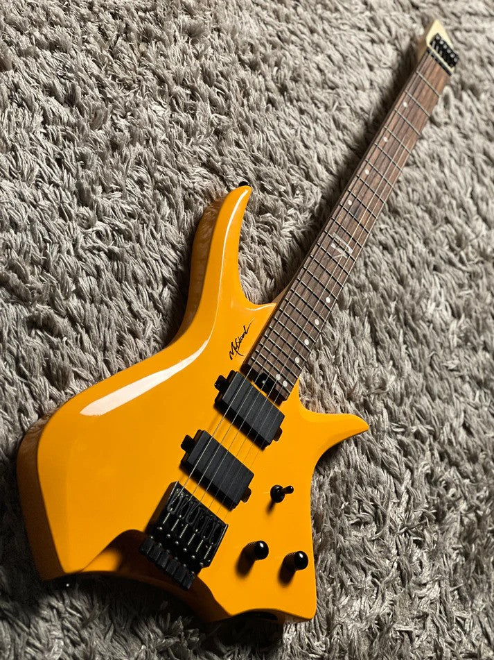 SLX MH-105 Headless in Camaro Yellow with Rosewood FB