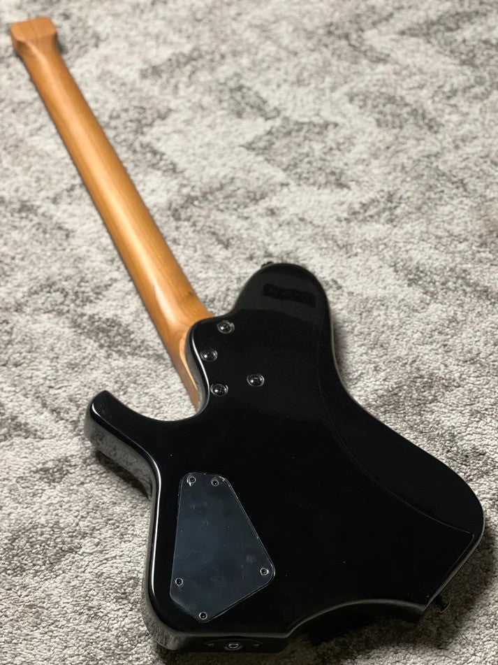 SLX Raptor Model B Headless with Flame Top in Green Burst