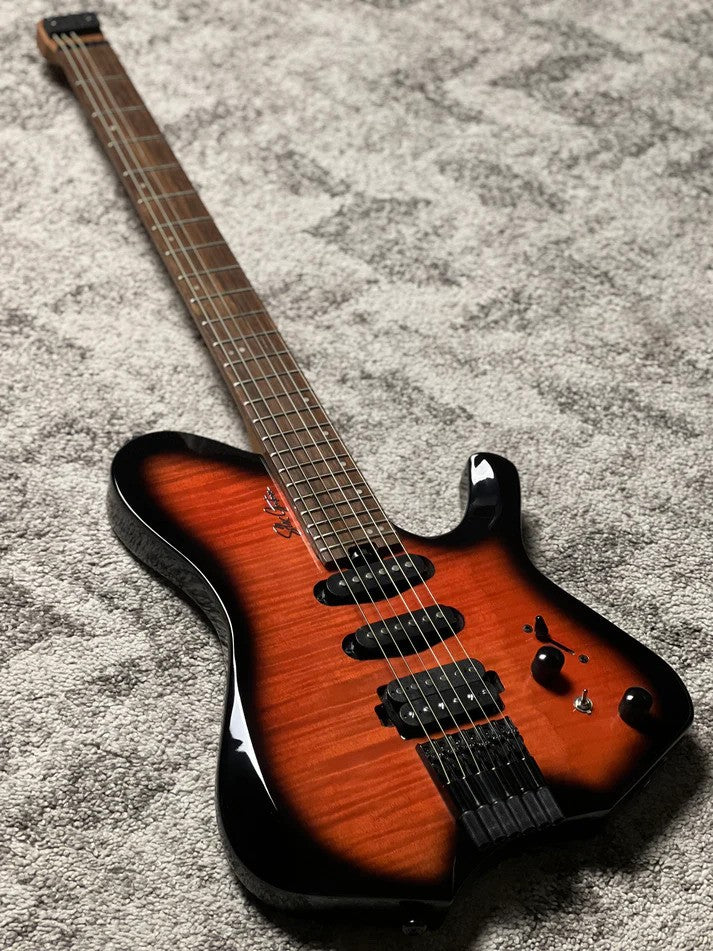 SLX Raptor Model B Headless with Flame Top in Fire Burst