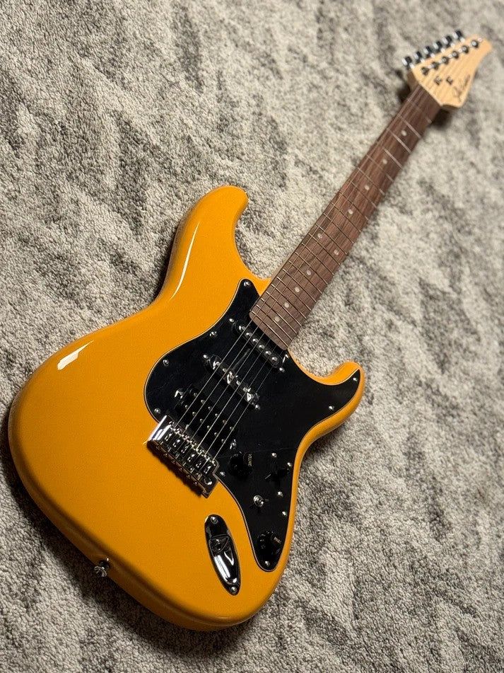 SLX Hawk Classic Essentials 22 HSS with Rosewood FB in in Graffiti Yellow