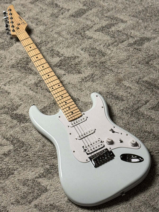 SLX Hawk Classic Essentials 22 HSS with Maple FB in Faded Sonic Blue