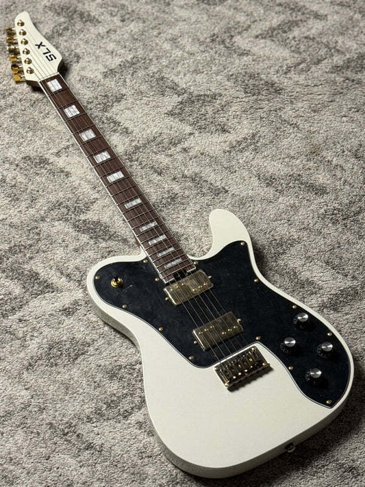 SLX Raven Deluxe HH in Olympic White with Rosewood FB