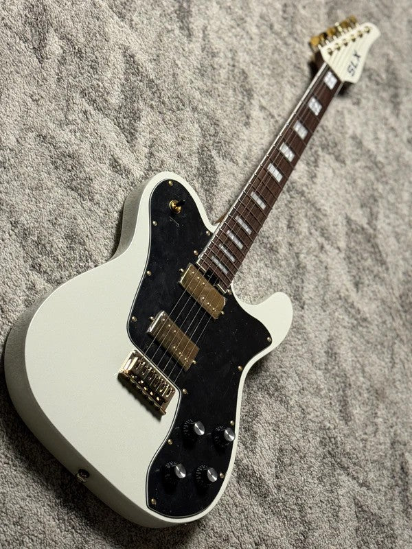 SLX Raven Deluxe HH in Olympic White with Rosewood FB