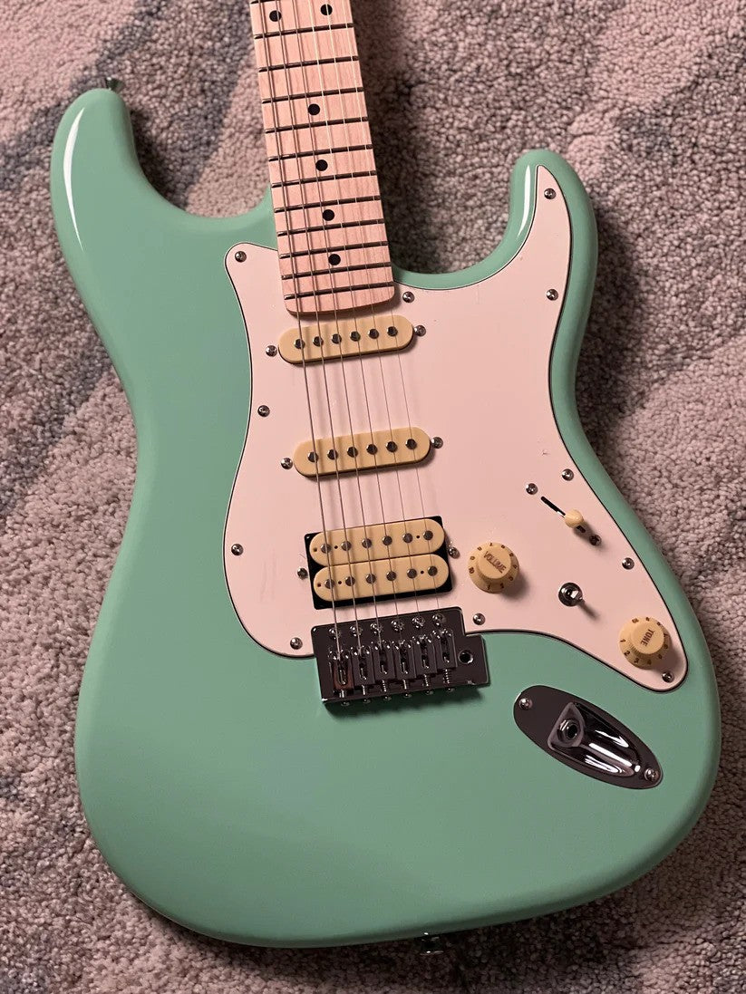 SLX Hawk Classic Essentials 22 HSS with Maple FB in Surf Green