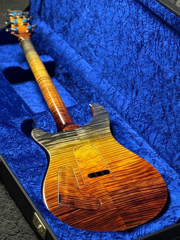 SLX Imperial 24 HH with 5A Solid Flame Top and Back in Galaxy Fade