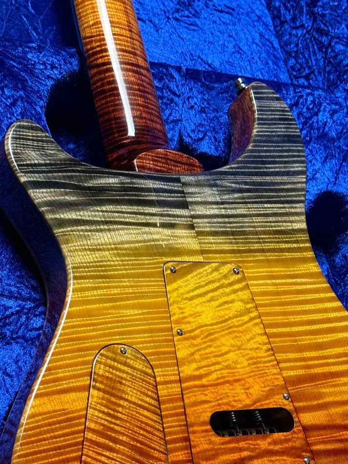 SLX Imperial 24 HH with 5A Solid Flame Top and Back in Galaxy Fade