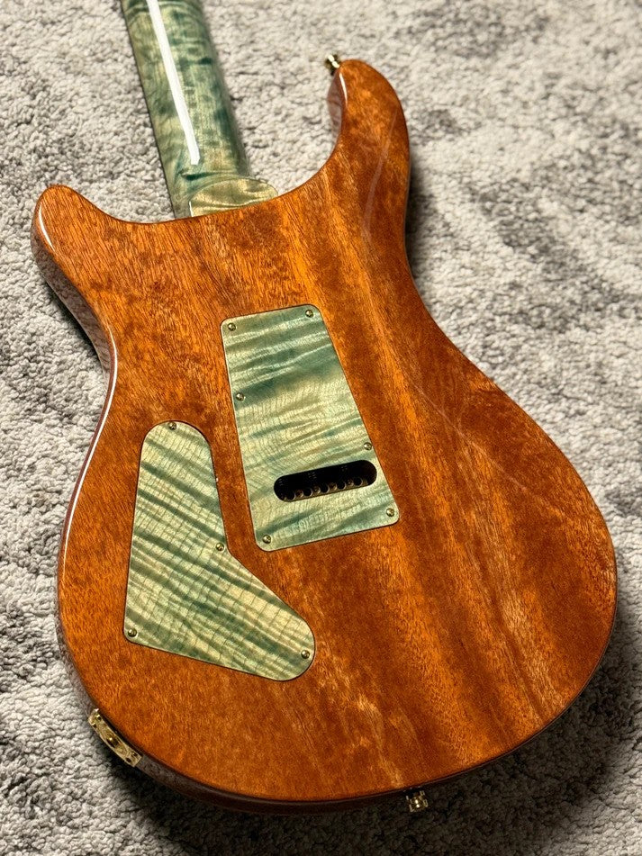 SLX Imperial 24 HH with 5A Solid Flame Top in Trampas Green with Gold Hardware