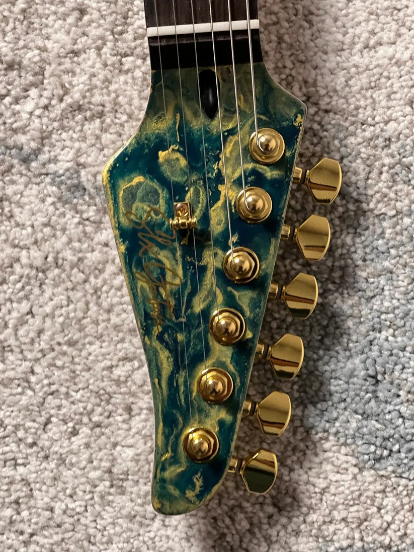 SLX X Dhatarattha Custom DST in Malibu Shmear with Rosewood FB