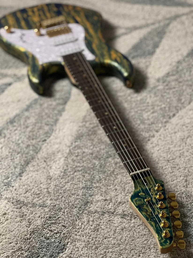 SLX X Dhatarattha Custom DST in Malibu Shmear with Rosewood FB