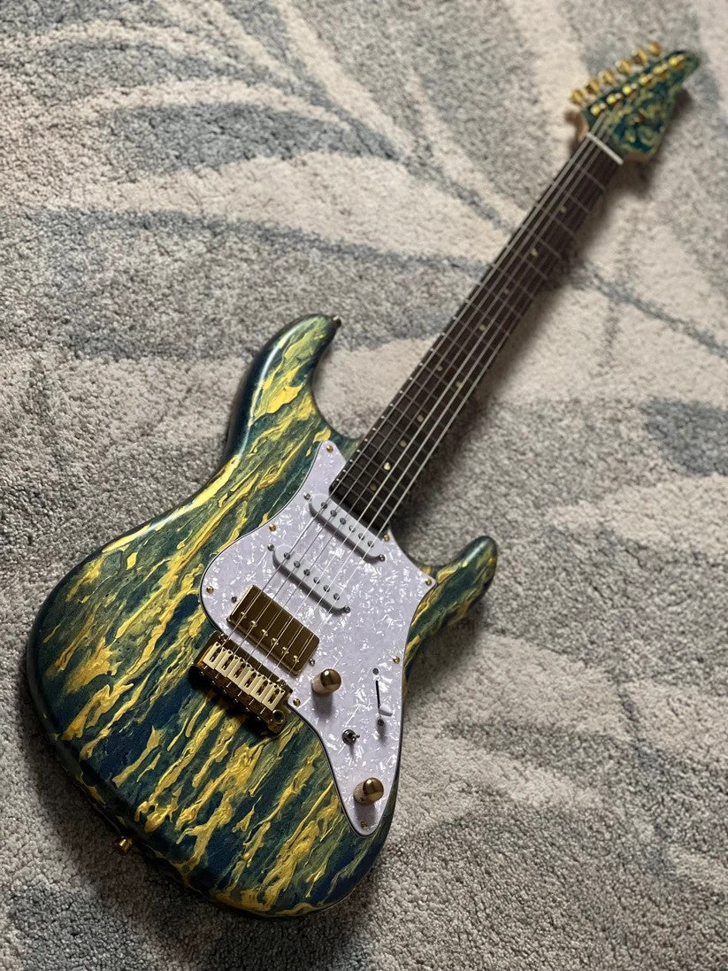 SLX X Dhatarattha Custom DST in Malibu Shmear with Rosewood FB