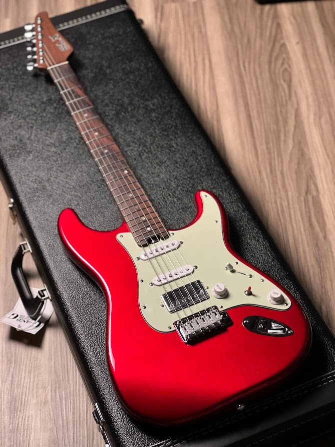 SLX Hawk Classic 22 HSS in Candy Apple Red with Rosewood FB