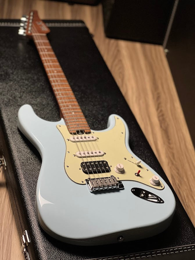 SLX Hawk Classic 22 HSS in Sonic Blue with Roasted Maple FB