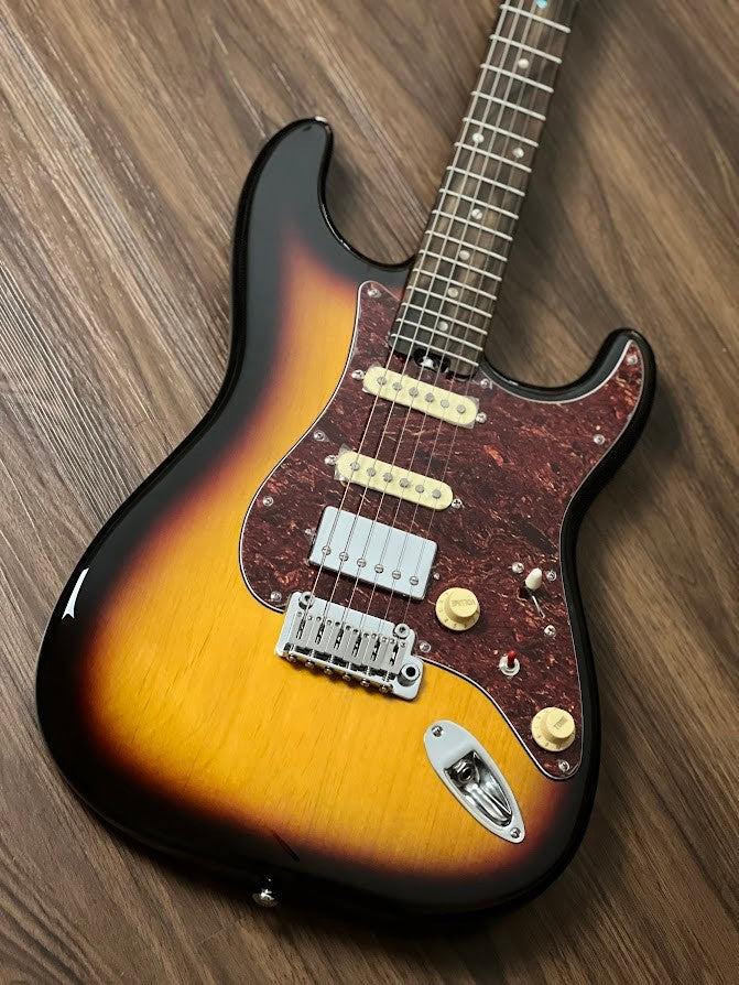 SLX Hawk Classic 22 HSS in 3-tone Sunburst with Rosewood FB